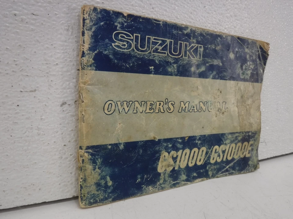 ОРИГИНАЛЬНЫЙ OEM Suzuki 1978 модель GS1000 1000E - руководство пользователя 99011-49022-03A - Изображение 3 из 4