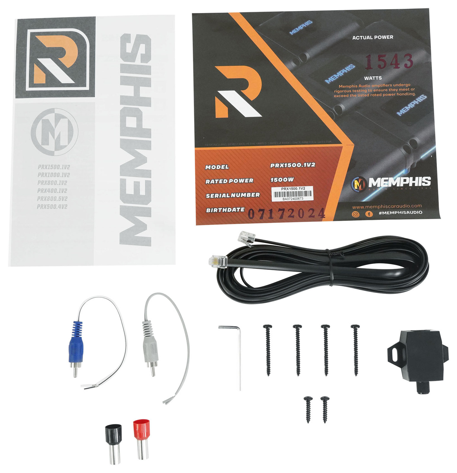 Автомобильный моноусилитель Memphis Audio PRX15001V2 мощностью 1500 Вт Звуковая панель домашнего кинотеатра JBL