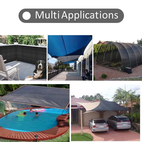 Shade Cloth for Garden Plant - 90% Sun Shade Netting 6X10FT Outdoor Mesh Tarp... - Picture 7 of 7