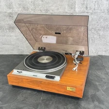 Sony PS-2500 Direct Drive Stereo Record Player System Turntable Wood Japan Used