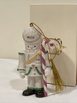 LENOX 2004 Annual NUTCRACKER ORNAMENT --- Sweet Sentry -- -- In Box