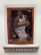 Clint Capela 2025-26 Topps Chrome Orange Refractor Card No. 81 7/25