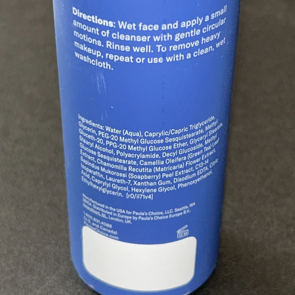 PAULA'S CHOICE Resist Optimal Results Hydrating Cleanser, Skin Protective 6.4oz - Image 4 of 4