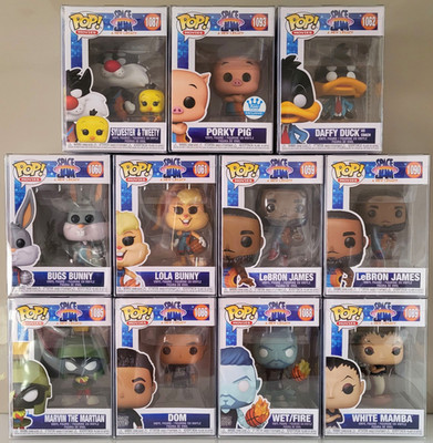 11x Funko Pop Space Jam 2 LeBron Bugs Lola Porky Daffy Martian Sylvester Tweety