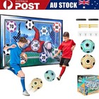 Kids Soccer Ball Game Set with Mat Goals Indoor Outdoor Football Training Toys