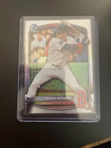 2025 Bowman Chrome - Prospects Roman Anthony #BCP-167 Mojo Refractor (RC)