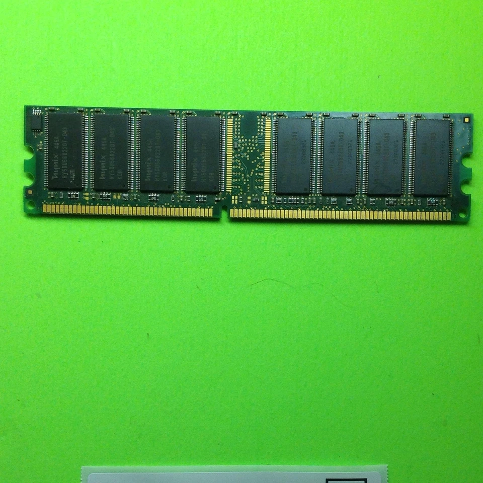 Hynix HYMD264646D8J-D43 HYMD264646D8J-D43 Aa 512MB DDR-400 (PC-3200) PC-3200U - Image 2 of 2