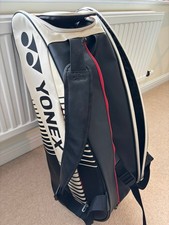 Yonex 82426EX Active 6 Racket Badminton Bag - Black / Beige