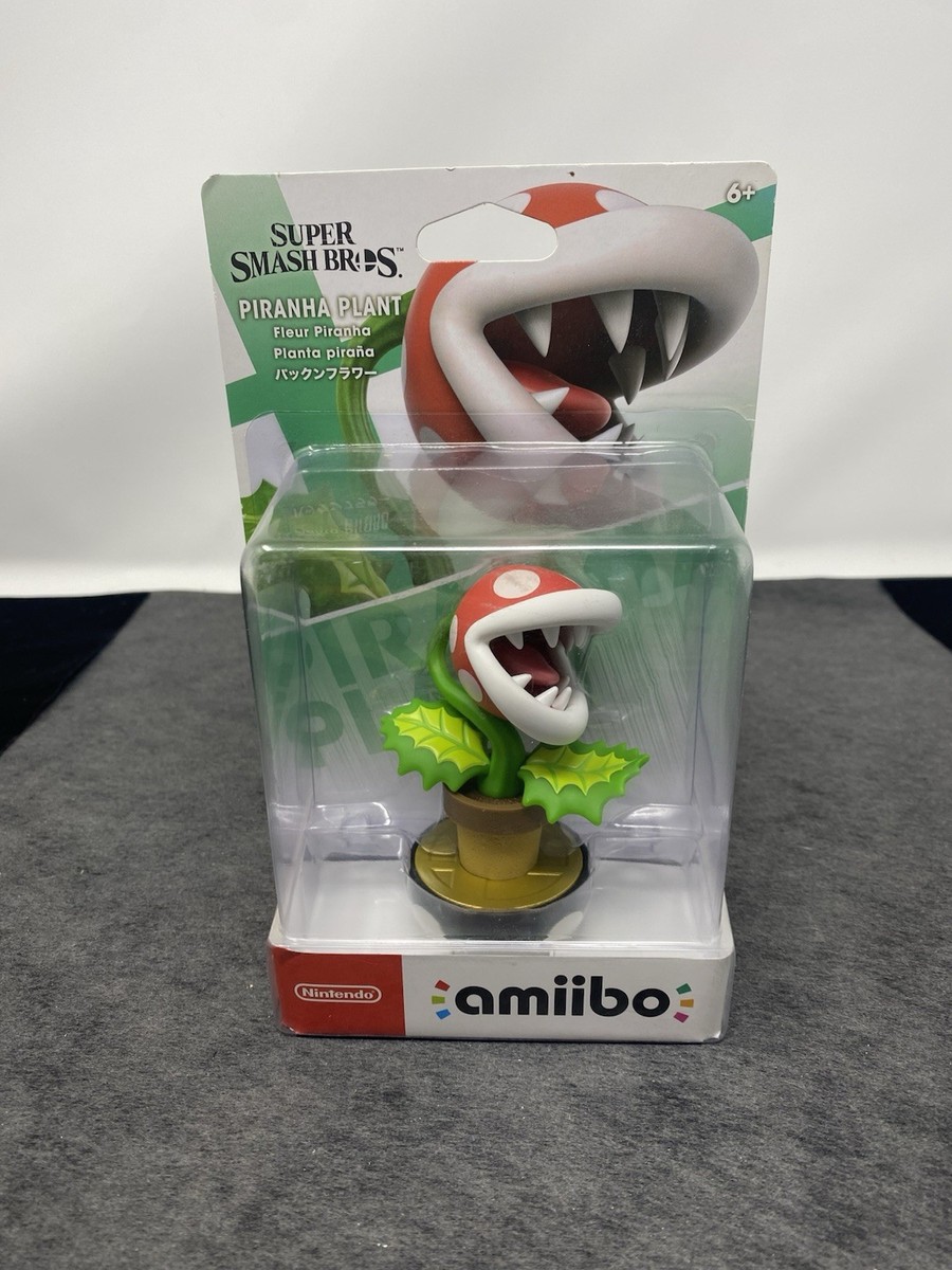 Nintendo Super Smash Bros Series Piranha Plant Amiibo New In Box