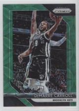 2018-19 Panini Prizm Choice Green Prizm 3/8 DeMarre Carroll #218 5e4