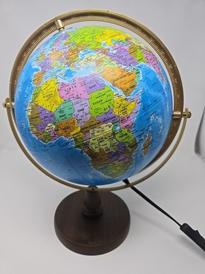 SJSMARTGLOBE Globe w/ Interactive APP & LED Illuminated Constellations at Night