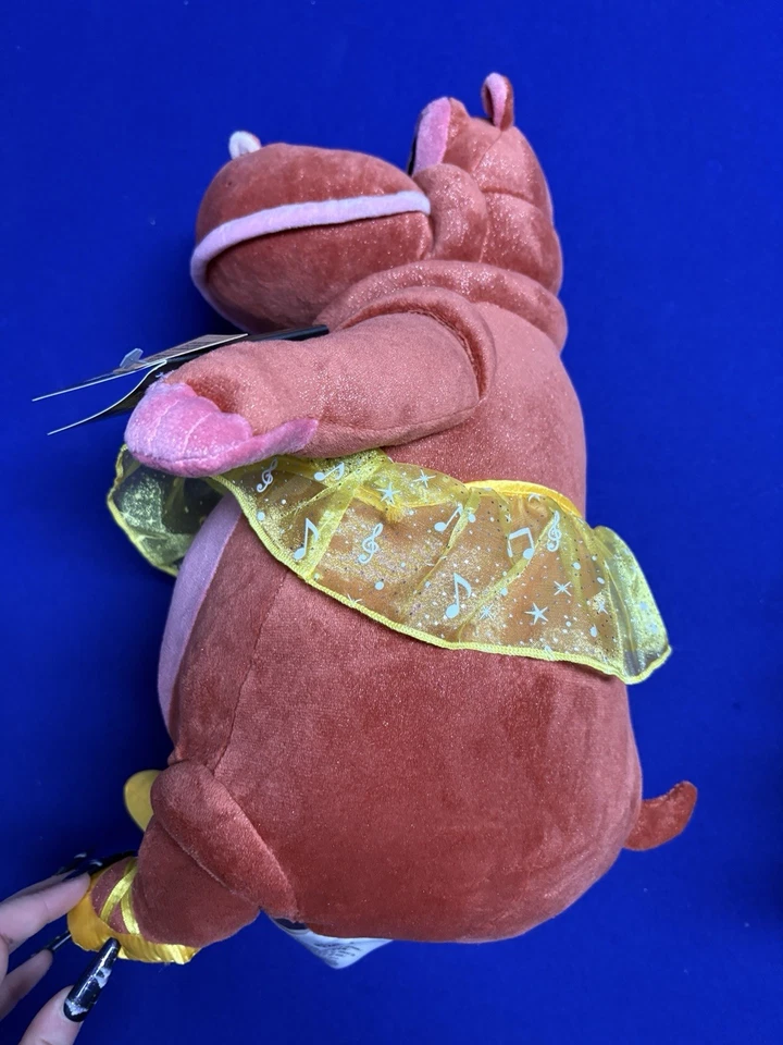 Peluche 2025 Disney Parks Vault Fantasia Jacinth Hippo 14” nuevo Foto 3 de 4