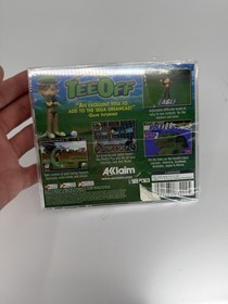 Acclaim Tee Off Golf - Sega Dreamcast *Factory Sealed* 