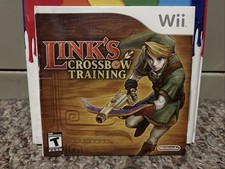 Link's Crossbow Training (Nintendo Wii, 2007) Tested.