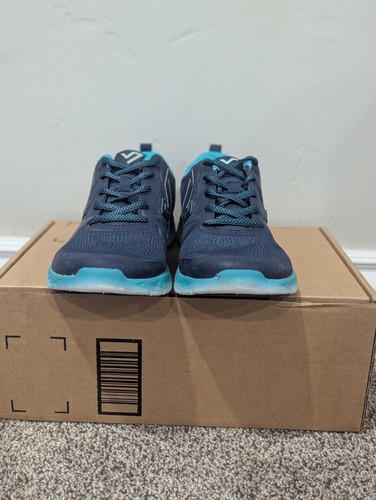 Scarpe sneakers basse stringate blu navy/acqua Vionic Miles taglia 8 donna - Foto 4 di 8