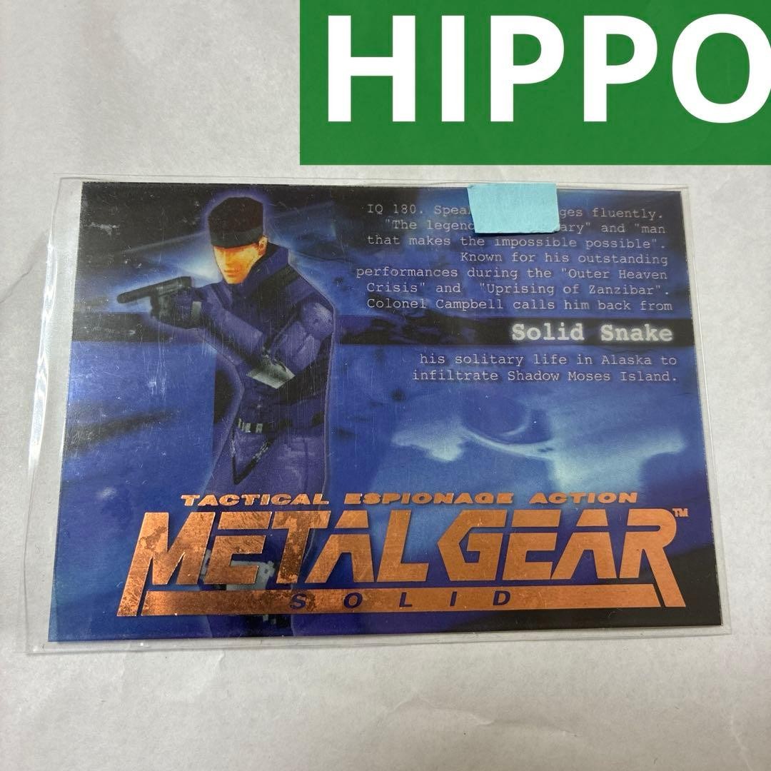 その他 L GEAR SOLID Trading Card #027 HIPPO Metal Gear Solid Trading Cards 019-027
