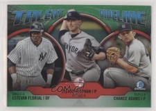 2019 Bowman Green Refractor 58/99 Chance Adams Trevor Stephan #TP-NYY 9hx
