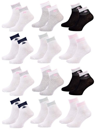 Chaussettes KAPPA QUARTER Couleurs - 12 pcs 1043, Pointure - 36/41 12 pcs 1043 - Imagen 1 de 4