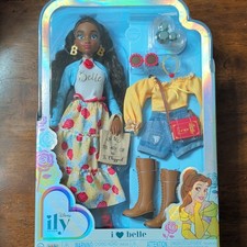 Disney ily 4EVER Belle Fashion Doll 11in Removable Clothes Outfit  10 pcs