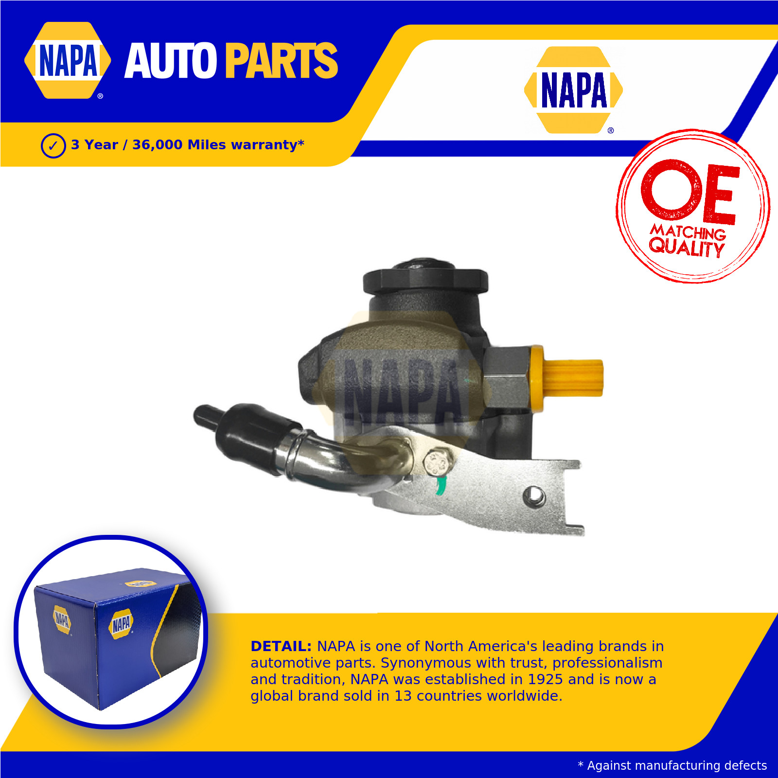 Power Steering Pump fits ROVER 218 COUPE 1.8 96 to 99 PAS NAPA QVB100600 Quality