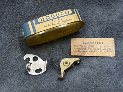 Zundapp, DKW Hobby, Jlo, Express Moped 50 Kontaktpunkte NOS Bosch DODUCO Nr.669
