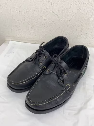 Paraboot/BARTH/MARINE/SIZE 8/Deck Shoes/UK8/BLK/Leather/780031 | eBay