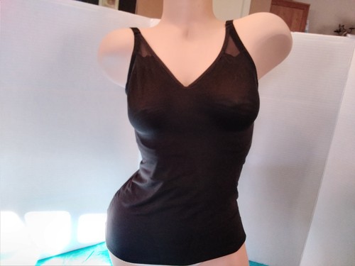Miraclesuit Shapewear Smoothing Tank Top Camisole Black Large