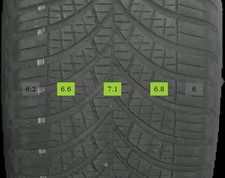 205/55 R17 95V Ganzjahrreifen Goodyear 4 Season 4-6mm DOT 3120/ 3821  - 2 REIFEN