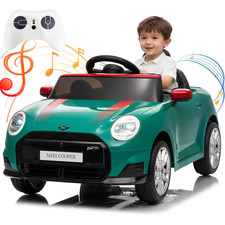 12V BMW Mini Cooper Licensed Ride on Car for Kids Electric Toy Car with Remote