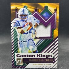Marshall Faulk 2025 Donruss Football Canton Kings Memorabilia /425 Colts #CK-MFK