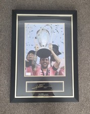 Lionel Messi Official Signed Plaque: MLS 2025 Cup Winner Celebrations Icons