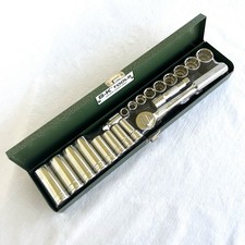 Sk Tools 20pc 38 Drive Deep Shallow Socket Set Vintage New Old Stock 4520-79