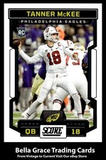 2023 Panini Score Tanner McKee #306 Philadelphia Eagles Rookie RC NFL Football