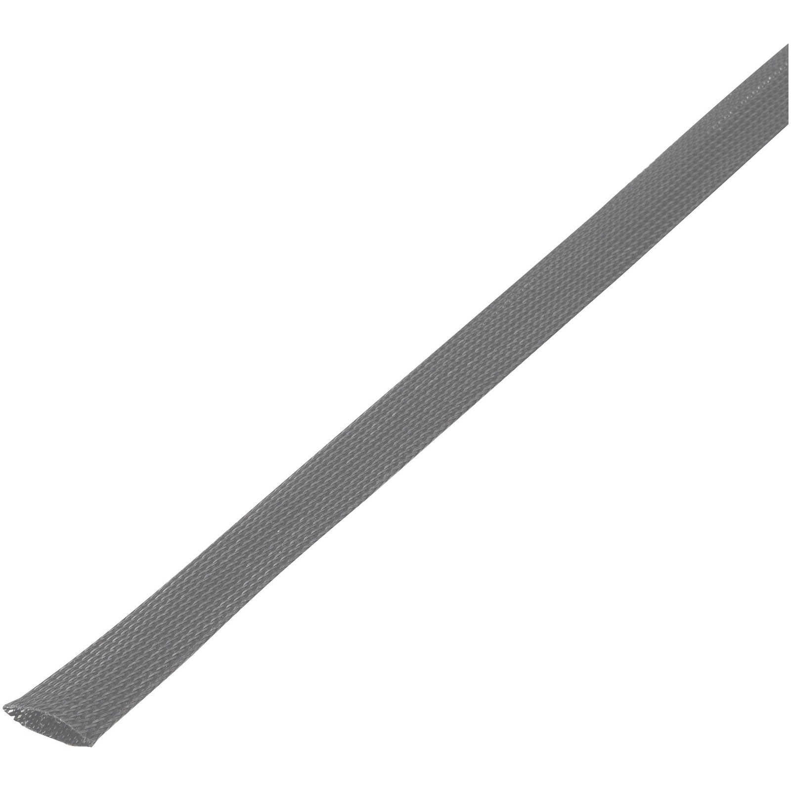 TruComponents Braided hose Grey PET 25 up to 34mm 5m