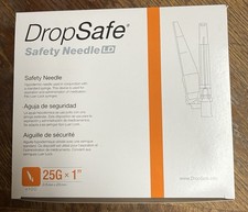 25 Gauge 1 inch Needle 100 Pack, Luer Lock 25G /1inch