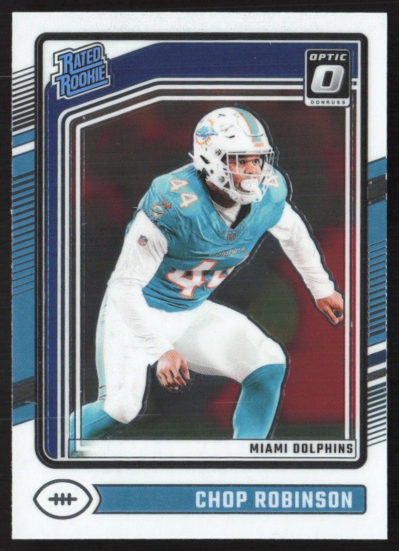 2024 Donruss Optic Chop Robinson Rookie #219 BG6-A2