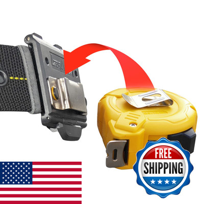 Lzdrason Tape Measure Clip For Belt - Clip On Holder For Measuring Tape
