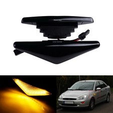Für Ford Mondeo MK III 2000-2007 Seitenblinker Blinker licht Smoked Schwarz L+R