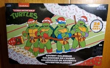 Jada Toys TMNT Advent Calendar 24 Diecast Figures Teenage Mutant Ninja Turtles 