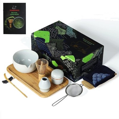 Matcha Tee Set Bambus Teeschale Schneebesen Matcha Schüssel Teegeschirr