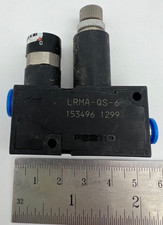 Festo LRMA-QS-6 Pneumatic Air Mini Pressure Regulator 0~9 Bar 76L/min GERMANY
