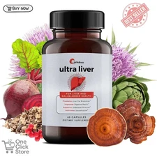 UpWellness Ultra Liver Supplement for Liver Health and Gallbladder Support