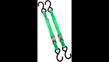 Ancra Classic Tie Downs Pair Green 40888-28