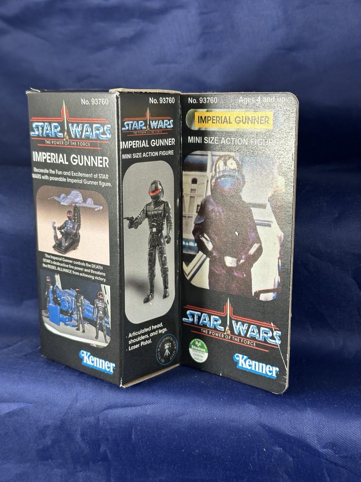 Vintage Kenner Star Wars Custom Box Loose Mini 3.75 Figures PotF ...