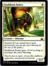 Snubhorn Sentry Rivals of Ixalan Regular