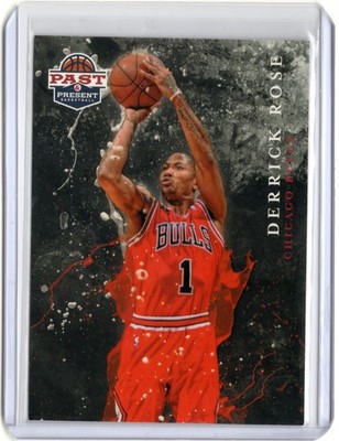 2011-12 Past & Present Raining 3's #11 Derrick Rose Bulls MVP D-Rose
