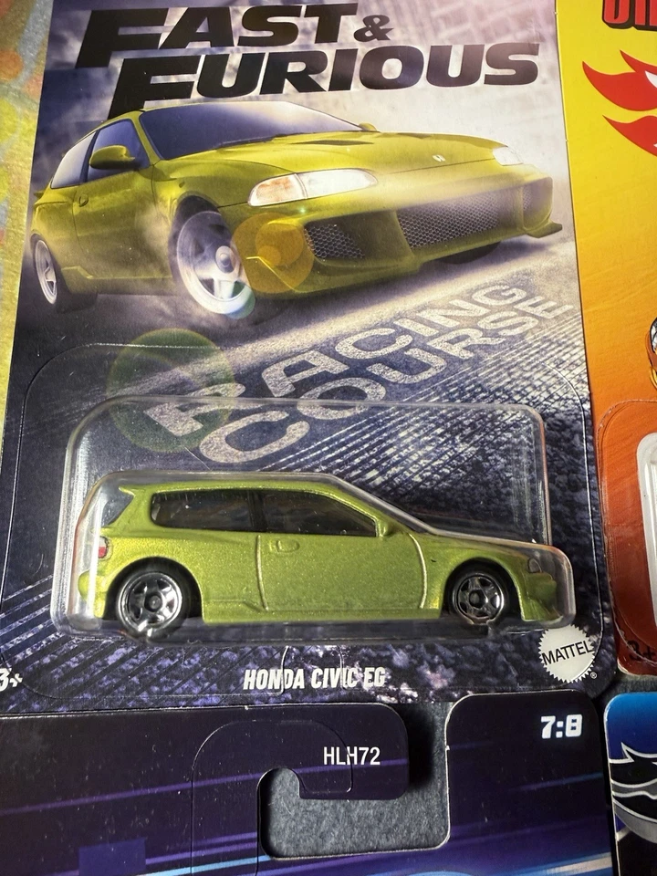 Lote de 5 Honda exclusivos de Hot Wheels 2026 Foto 2 de 4