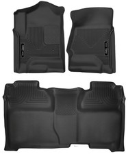 Husky Liners X-act Contour Floor Mats Fits 2014-2018 Chevrolet Silverado Husky Liners X-act Contour Floor Mats Fits 2014-2018 Chevrolet Silverado