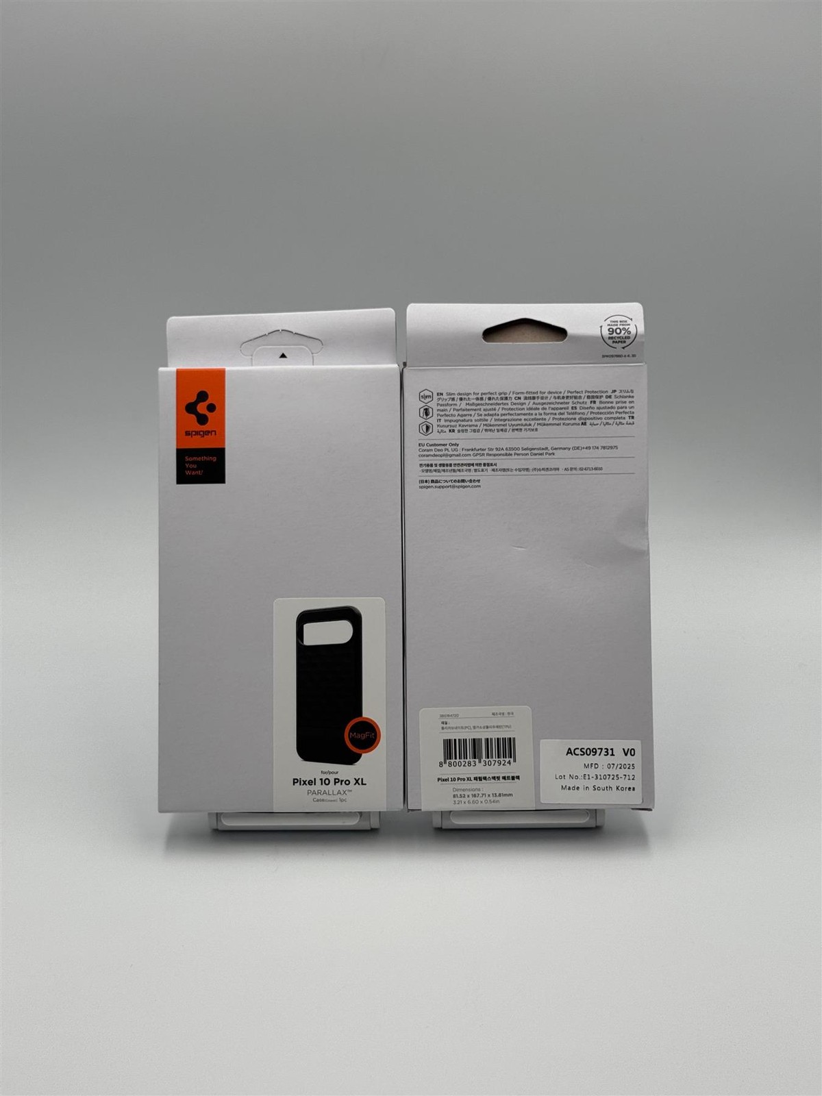 Spigen Parallax Case with Pixelsnap for Google Pixel 10 Pro XL 6.8"" Matt Black
