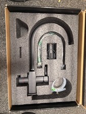 BNIB KITCHEN TAP BLACK MATT WITH FITTINGS - CG C41